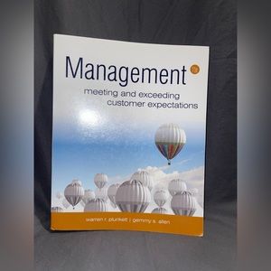 Management college book brand new
